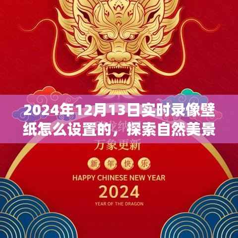 探索自然美景之旅，如何设置实时录像壁纸，寻找内心的平和宁静（2024年12月13日教程）