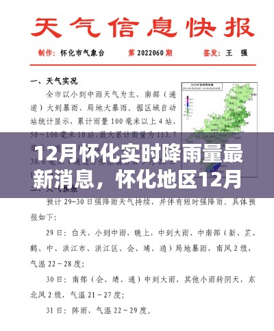 怀化地区实时降雨动态,全面评测与介绍最新消息