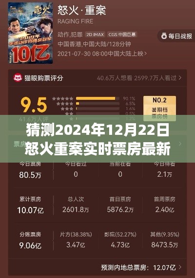 怒火重案2024年12月22日票房展望,经典重现与实时票房最新动态分析