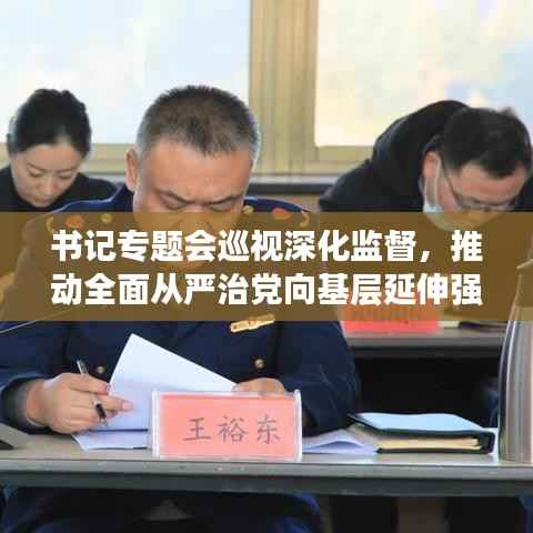 书记专题会巡视深化监督，推动全面从严治党向基层延伸强化党内监督力度