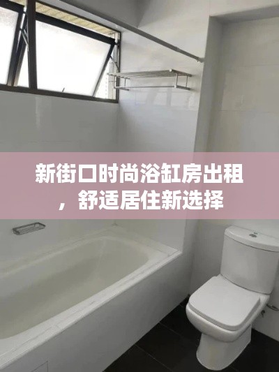 新街口时尚浴缸房出租,舒适居住新选择